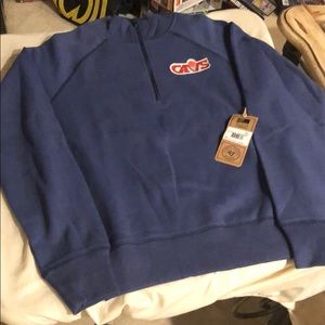 Cleveland Cavaliers Blue 1/4 zip pullover